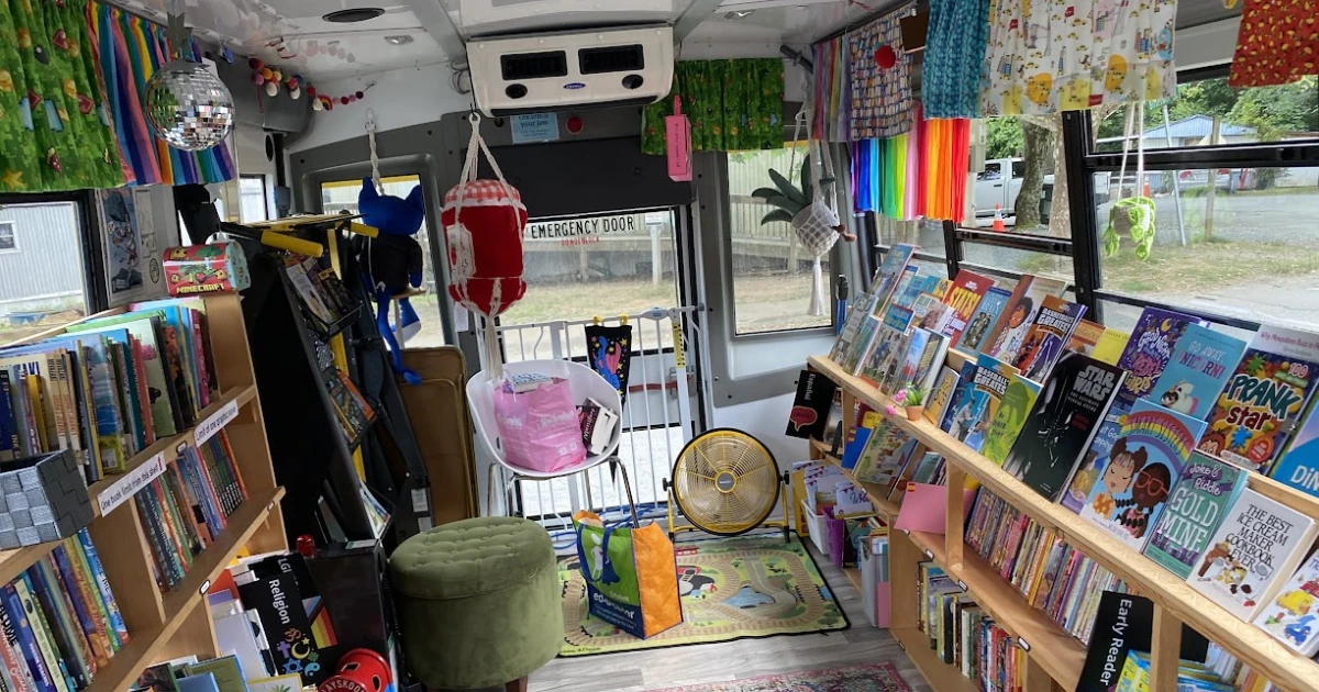 From Bus to Bookshelf: How the Free Book Bus and Johnson Elementary Nurture Young Readers