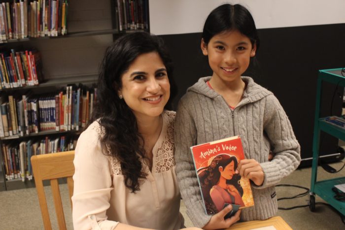 child reader & hena khan auyhor