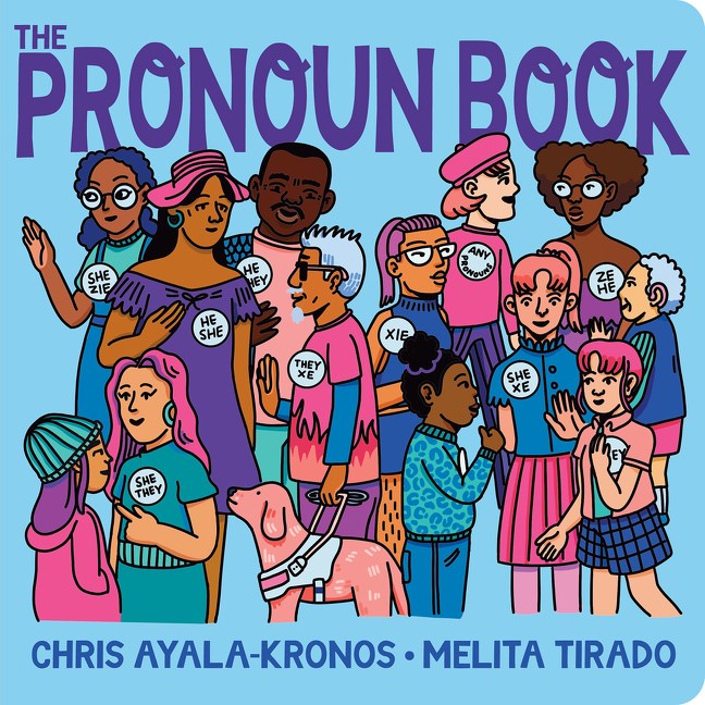 the pronoun book, book cover