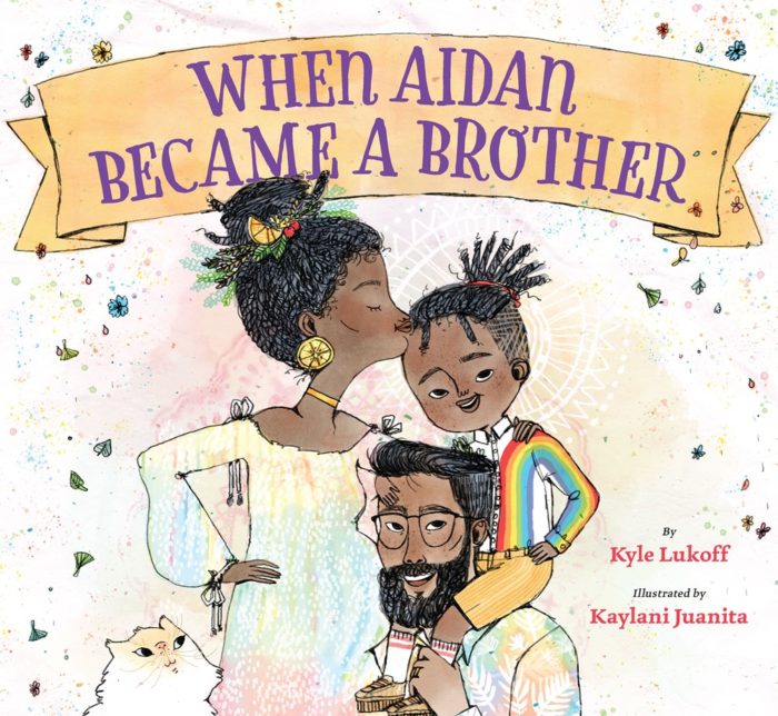 when aidan became a brother, book cover