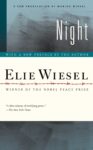 The book cover of Night by Elie Wiesel